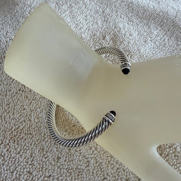 David Yurman Black Onyx Cable Bracelet - Picture 6 of 6